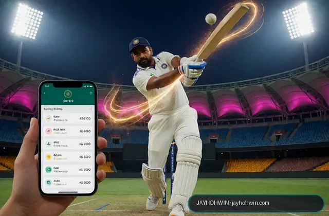 Jayhohwin (come com) fantasy cricket & matchday visual 1