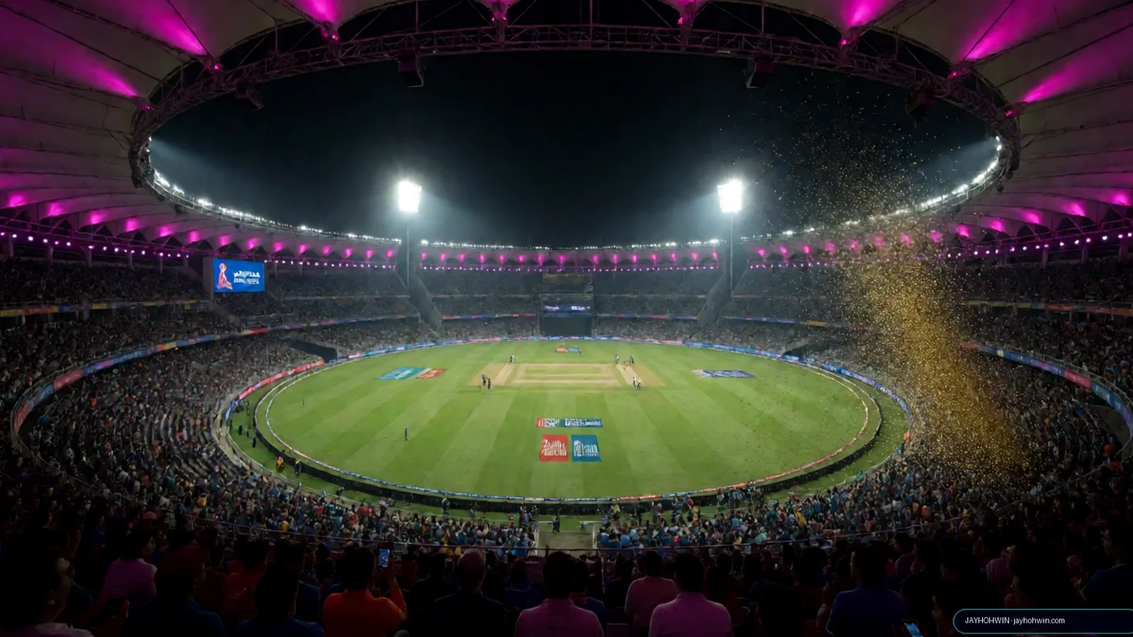 Jayhohwin come com fantasy cricket stadium